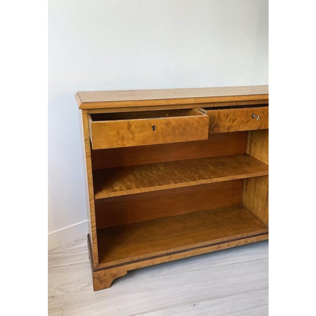 1970s Vintage Walnut Burl Sideboard, 1970s For Sale - Image 5 of 13