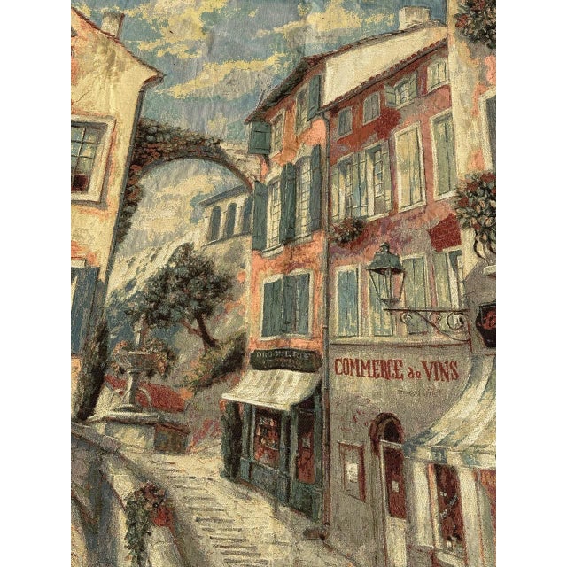 Vintage French Aubusson Jacquard Tapestry For Sale - Image 18 of 18