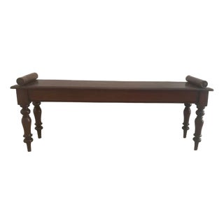 1920s Regency Style Bench For Sale
