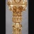 Gold Large Louis XV Style Beech Lantern Floor Lamp For Sale - Image 8 of 10