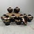 Japanese Lacquerware Rice Bowls, 1950s, Set of 10 For Sale - Image 17 of 18