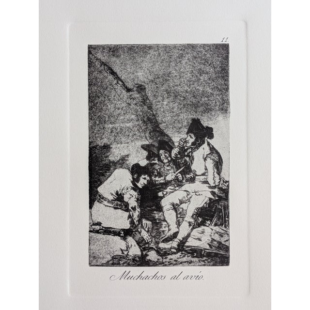 Francisco de Goya, Los Caprichos, Plate 10, Etching For Sale - Image 3 of 4