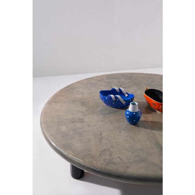 Small Vase with Blue Pois Dots from Rometti, 1940s For Sale - Image 4 of 8