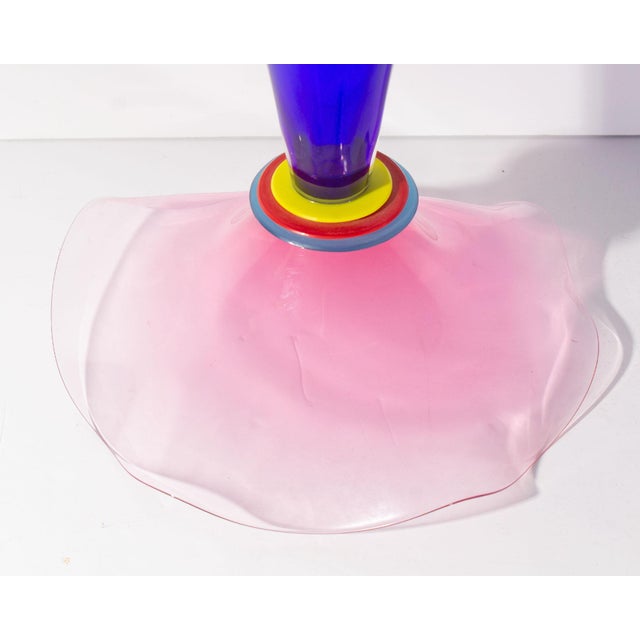 Early 21st Century Stephan Cox Postmodern Art Glass Vase For Sale - Image 5 of 7