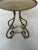 1950s Vintage Spanish Gilt Iron Martini Drinks Table, 1950s For Sale - Image 5 of 17