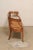 19th Century French Lyre-Back Splat Rush Seat Bench For Sale - Image 11 of 11