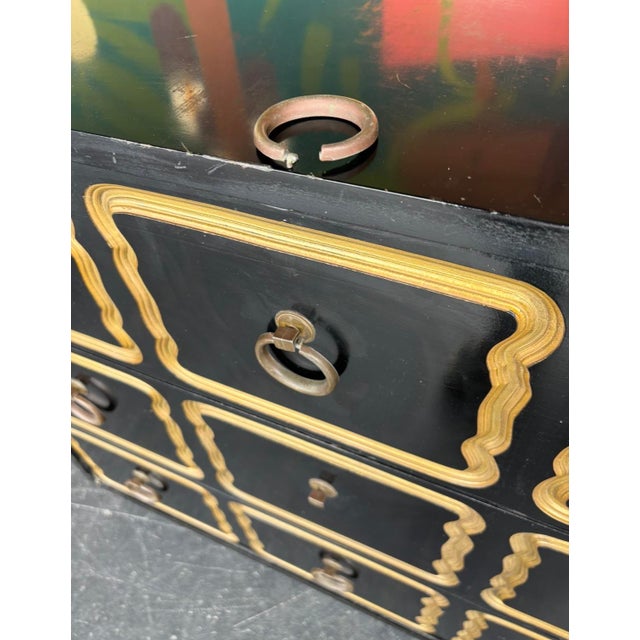 Mid Century Dorothy Draper España Style Smallboy For Sale - Image 14 of 15