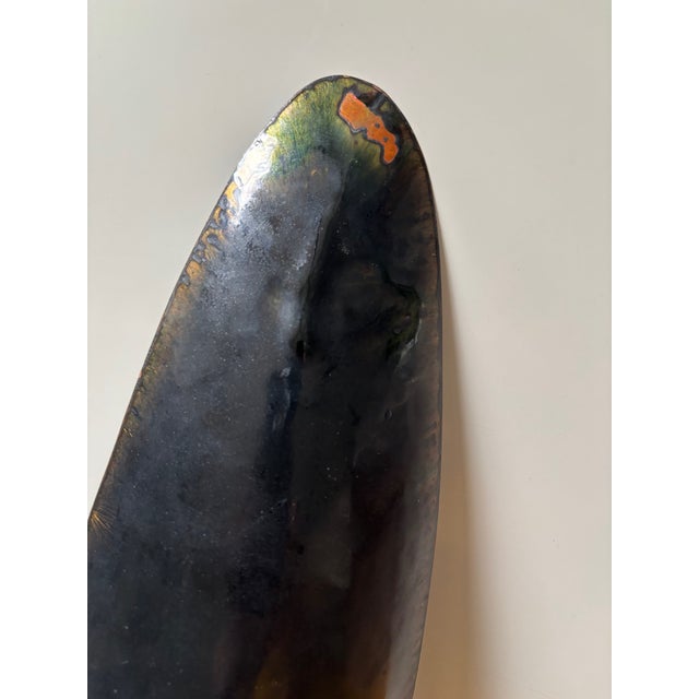 Large Enamelled Bowl by Franco Bastianelli for Laurana Pesaro, 1960s For Sale - Image 11 of 13