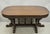 Brown Antique Italian Renaissance Figural Carved Griffin Oak Flip Top Library Table For Sale - Image 8 of 18