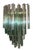 Glass 1960s Italian Venini Murano Crystal Tri-Glass Prism Wall Sconces - Set of Four For Sale - Image 7 of 9