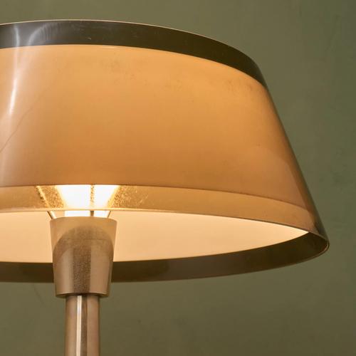 Tuomas Desk Lamp with Brown Shade by Yki Nummi, Finland, 1950s For Sale - Image 5 of 10