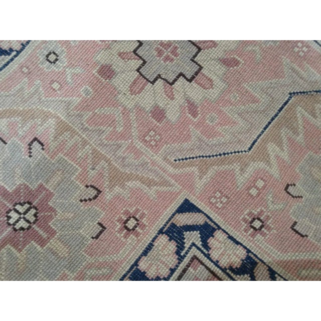 1980s Vintage Oushak Rug For Sale - Image 11 of 13