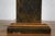 Vintage Sarreid Ltd Embossed Brown Leather Geometric Column Table Lamp For Sale - Image 6 of 10