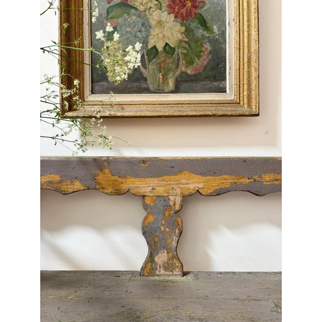Scandinavian Bench, Early 20th Century For Sale - Image 6 of 7