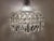 Glass Crystal Chandelier, Italy, 1940s For Sale - Image 7 of 11