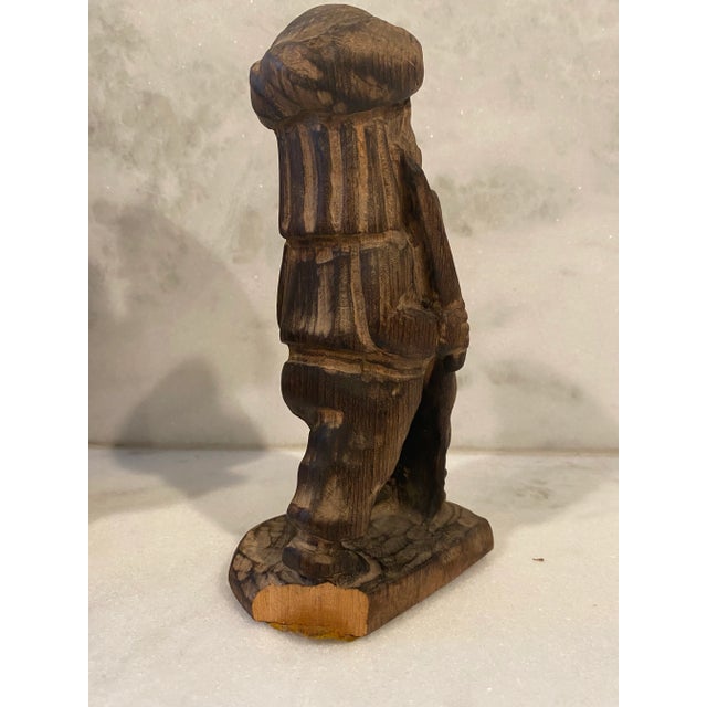 Large Antique Hand Carved Wood Chess Pieces For Sale - Image 12 of 13