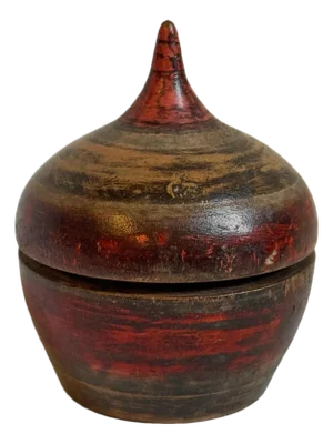 Vintage Wooden Tikka Box