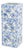 Chinese Blue and White Porcelain Umbrella Stand For Sale
