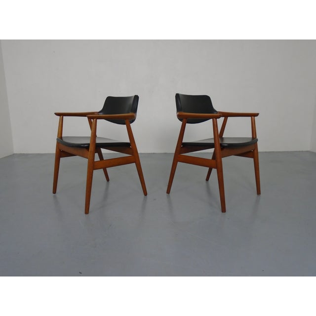 Danish GM 11 Teak Armchairs by Svend Aage Eriksen of Glostrup, 1960s, Set of 2 For Sale - Image 10 of 10