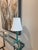 Metal Early 20th Century Verdigris-Green Metal Table Lamp With Neoclassical Tripod Base For Sale - Image 7 of 14