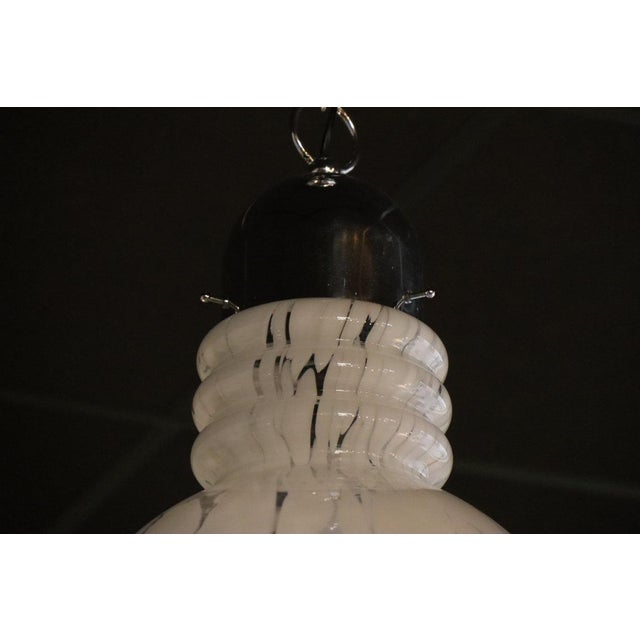 Italian Vintage Ceiling Lamp in Murano Glass, 1970 For Sale - Image 6 of 14