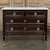 Early 20th Century French Louis XVI Mahogany Carrara Marble Top Commode For Sale - Image 5 of 17