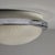 Chrome Large 1960s Sergio Mazza Glass and Metal Ceiling or Wall Lamp for Artemide For Sale - Image 8 of 15