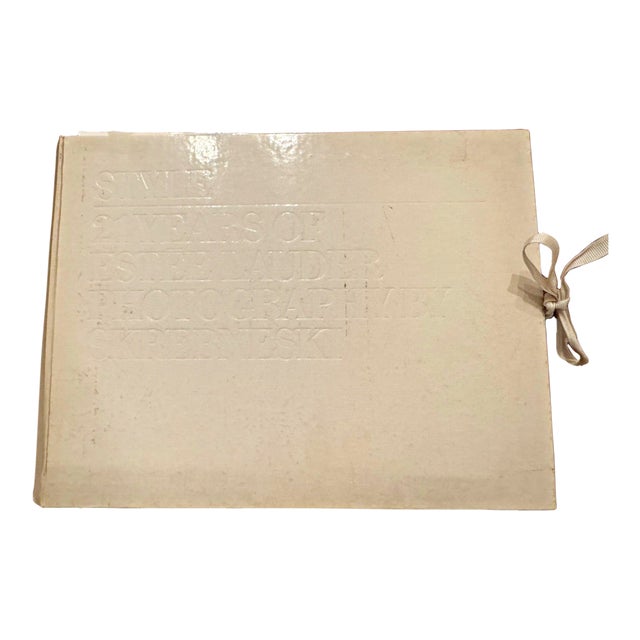 1980s Victor Skrebneski “21 Years of Estee Lauder” Fashion Photography Book For Sale