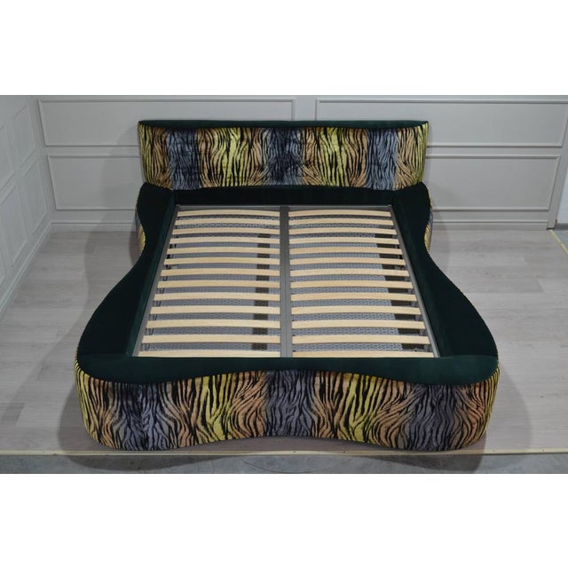 Textile Jungle Bed by Danu Chirinciuc for Kabinetstudios For Sale - Image 7 of 9