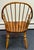 1980s Ethan Allen Country Craftsman Bowback Windsor Armchair For Sale - Image 5 of 11