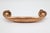 Vintage door pull handle made of brass with a polished warm finish. Mounting screws are included. Good condition with...