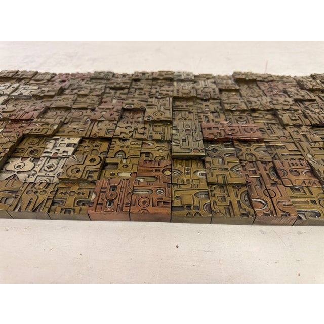 Brutalist Wall Sculpture by Giovanni Schoeman, 1970s For Sale - Image 14 of 14