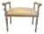 Late 20th Century Vintage Hollywood Regency French-Style Gilded Bench For Sale
