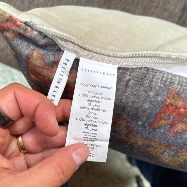 2020s Pottery Barn Dara Lumbar Pillows, Pair For Sale - Image 5 of 12