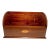 19th Century Flame Mahogany Inlays Stationary Letter Holder Desk Organizer For Sale