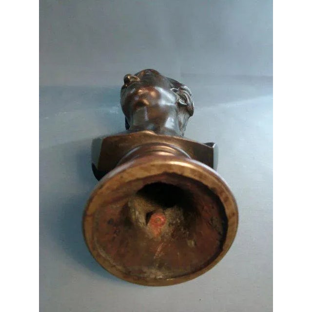 19th Century Bronze Bust of President George Washington For Sale In New York - Image 6 of 7