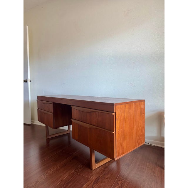Brown A Classic Mid-Century Modern Vanity / Desk by Austinsuite, Circa 1960s, Attributed For Sale - Image 8 of 11