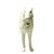 Commanding in scale and graceful in form, this vintage Czechoslovakian porcelain Borzoi (Russian Wolfhound) is a...