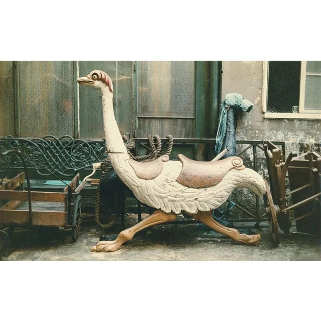 Paris Ostrich from the Paris In Colour Series 1956-61 By Peter Cornelius 40 x 30 inches / 101 x 76 cm paper size Printed...