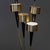 Metal Vintage German Brass Floor Lamp, 1950s For Sale - Image 7 of 18