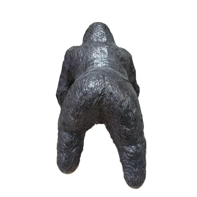 Not Yet Made - Made To Order Sculpture of Gorilla with Fur, 2020s, Bronze For Sale - Image 5 of 6
