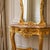 1970s Artisan Louis XVI Gold Beech Console With Mirror - 2 Pc For Sale - Image 6 of 8