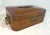 Quality Antique 19th Century Handmade Wood Bronze Writing Lap Desk Domed Box For Sale - Image 4 of 17
