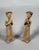 Pair of sculptures of female musicians, Mingqi period, China, Tang Dynasty (618-907) For Sale