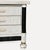 Six-Drawer Chest of Drawers in Off-White Lacquered Rattan, France, 1980s For Sale - Image 3 of 10