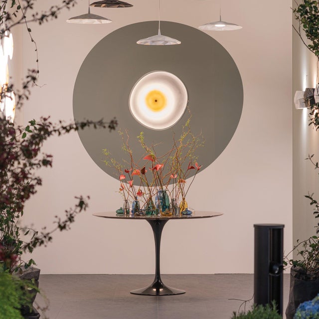 2020s Un Fiore Vase 19 - Lake Green For Sale - Image 5 of 6