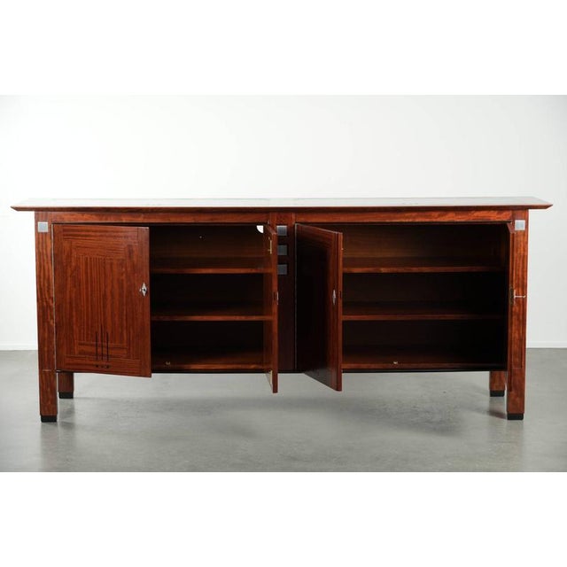 We are offering this luxurious, stately, and spacious Art Deco sideboard by Schuitema from the Decoforma series. This Art...