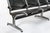 Herman Miller Mid Century Eames for Herman Miller Black Tandem Sling Seating 1990s For Sale - Image 4 of 14