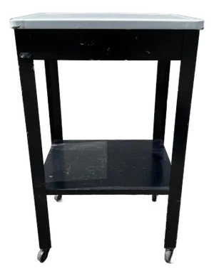 Vintage Metal Bar Cart Vintage Industrial Wine Rack Console Brass