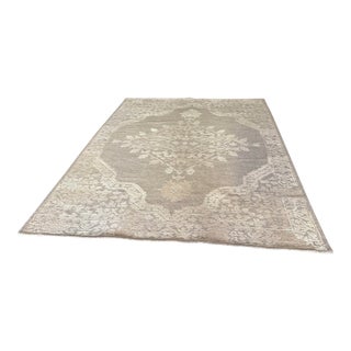 9ft 2in × 11ft11in Pottery Barn Kenley Hand-Tufted Area Rug For Sale